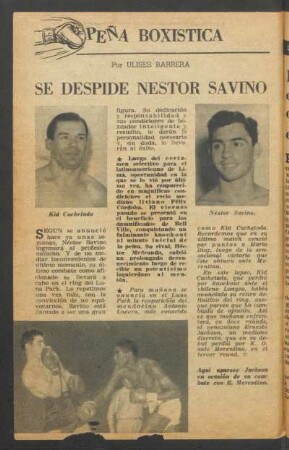 Se despide Nestor Savino