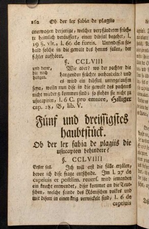 162-182, Fünf und dreissigstes Haubtstück. - Siben und dreissigstes Haubtstück.