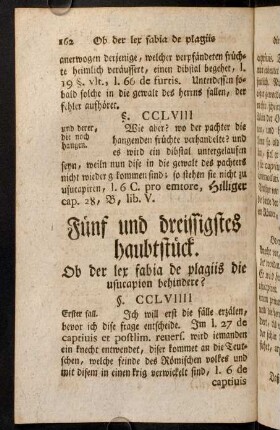 162-182, Fünf und dreissigstes Haubtstück. - Siben und dreissigstes Haubtstück.