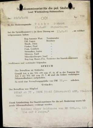 Taaks, Gerhard