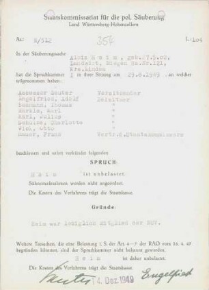 Heim, Alois