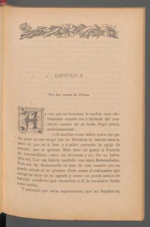 Capítulo II - Por los cerros de Ubeda
