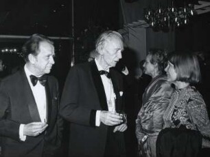 IFF 1976. Dr. Falk Harnack, Helmut Käutner und Käthe Braun