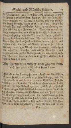Wie Fortunatus wieder nach Cypern kam ...