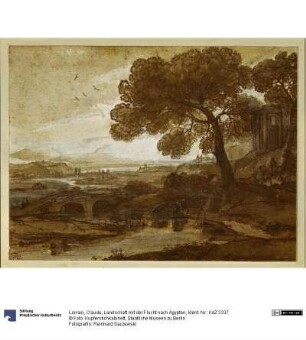 Landschaft mit der Flucht nach Ägypten