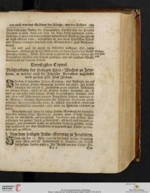 Dreyßigstes Capitel