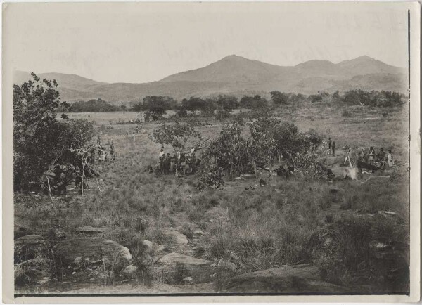 "Camp de campagne des Macuši Guayana"