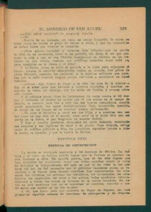 Capítulo XXXI - Defensa de Churubusco