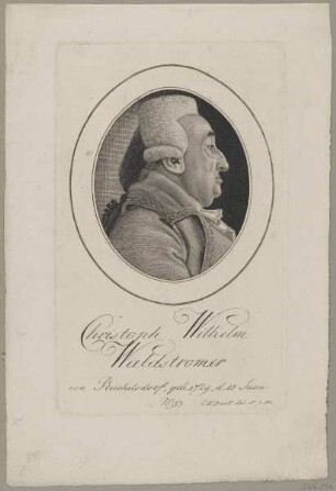 Bildnis des Christoph Wilhelm Waldstromer