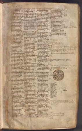Stadtbibliothek Nürnberg mit Wappen des Kirchenpflegers Lukas Friedrich Behaim von Schwarzbach (1587-1648; Kirchenpfleger 1643-1648)