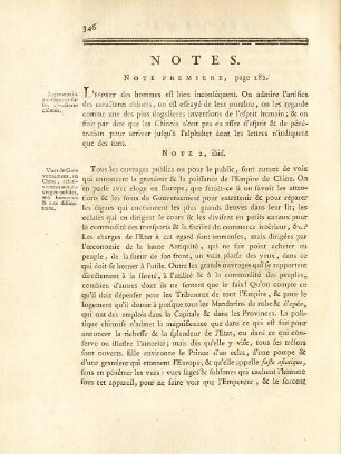 Notes sur cet essai