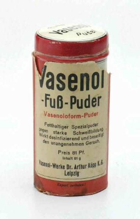 Vasenol Körperpuder