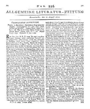 Patriotisches Wochenblatt für Ungern. Bd. 2. April bis September 1804. Hrsg. von J. K. Lübeck. Pest: Hartleben 1804