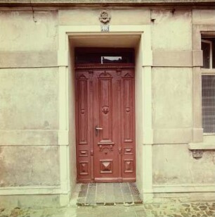Renovierte Haustür, Anklam