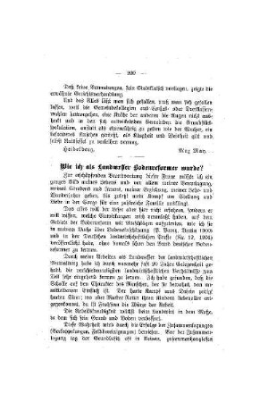 Wie ich als Landmesser Bodenreformer wurde?