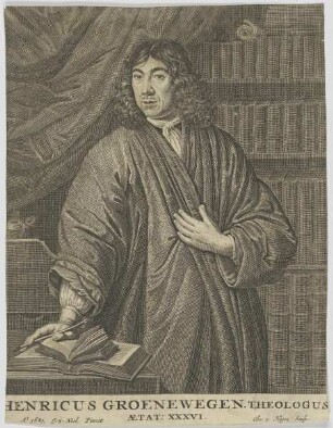 Bildnis des Henricus Groenewegen