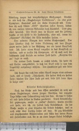 Allerlei Arbeitshäusler