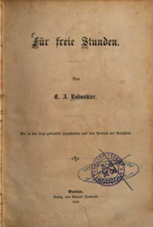 Für freie Stunden