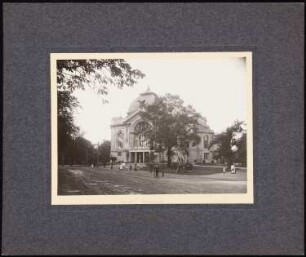 Fürstliches Hoftheater mit Konzertsaal, Gera: Ansicht