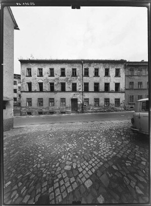 Görlitz-Altstadt, Brunnenstraße. Wohnhaus. Straßenfront