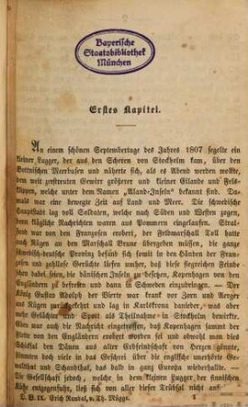 Erich Randal : historischer Roman aus der Zeit der Eroberung Finnlands durch die Russen im Jahre 1808