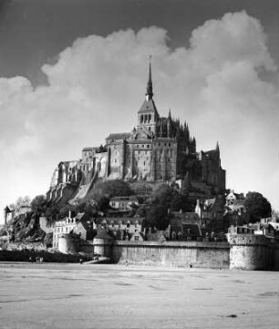 Le Mont-Saint-Michel. Mont-Saint-Michel (Abtei) (1023 begonnen)