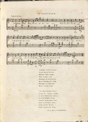 Melodien von Pleyel mit unterlegten Liedern, 1