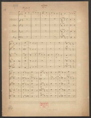 Messen; V (4), Coro; e-Moll; op.29