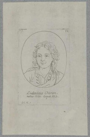 Bildnis des Ludovicus Cheron