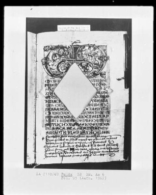 Sequentiar, Graduale und Sakramentar — ---, Folio 93Buchseite