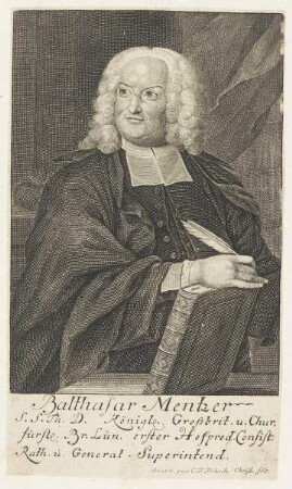 Bildnis des Balthasar Mentzer