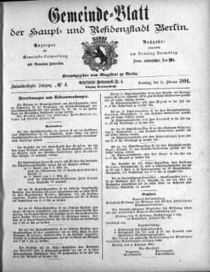1894,6: No. 6, 11. Februar 1894
