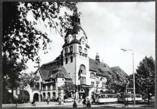 Messestadt Leipzig. Zoo und Kongreßhalle