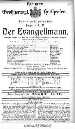 Der Evangelimann