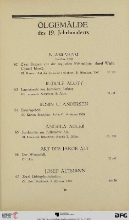 Ölgemälde des 19. Jahrhunderts (Nr. 62-255a)