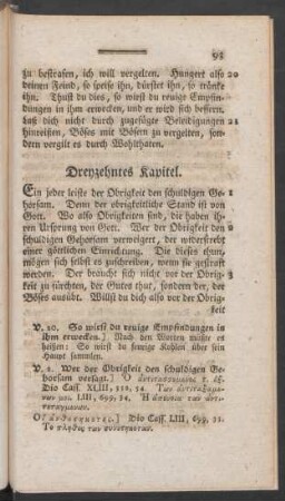 Dreyzehntes Kapitel