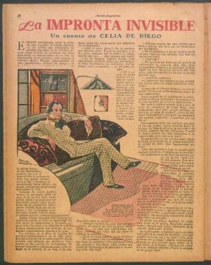 La impronta invisible : Un cuento de Celia de Diego
