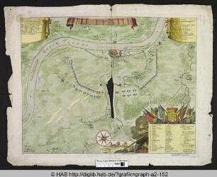 Plan de la Ville et Fortification de Keyserweert.