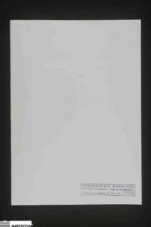 Ackertausch zwischen Joseph Hahn und Catharina Elisabetha Behaghel