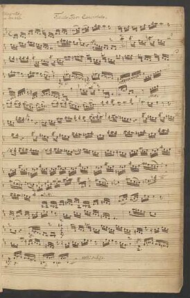 Flauto traverso concertato
