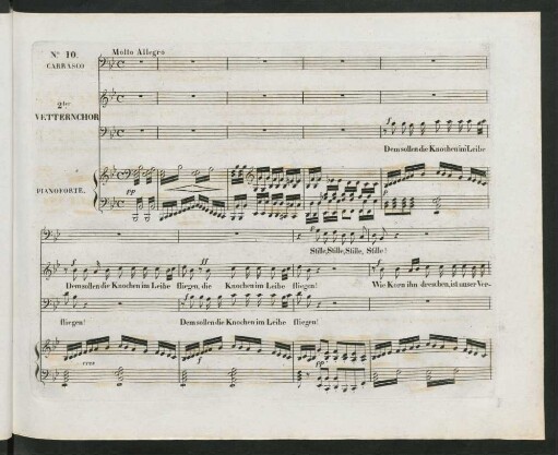 No. 10 2ter Vetternchor: Dem sollen die Knochen