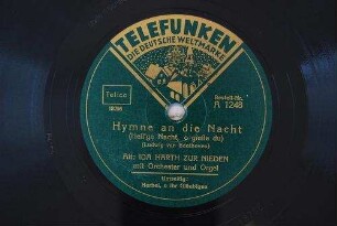 Hymne an die Nacht : (Heil'ge Nacht, o gieße du) / (Ludwig van Beethoven)