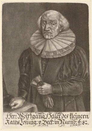 Wolfgang Heller, des kleinern Rats, Losunger und Bäcker
