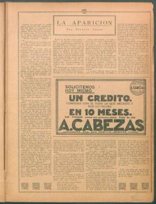 La aparición