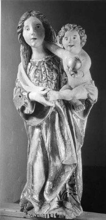 Madonna flankiert von weiblichen Heiligen