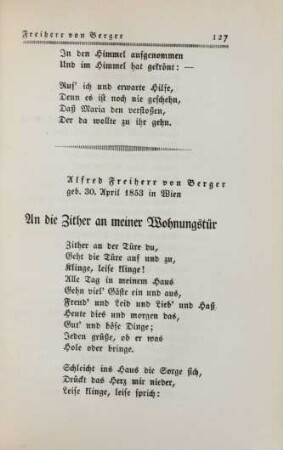 Alfred Freiherr von Berger