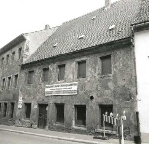 Oederan, Chemnitzer Straße 19. Wohnhaus (um 1800). Straßenansicht