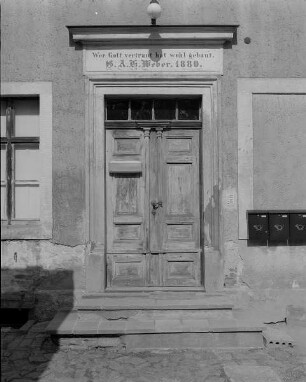 Gompitz, Haustür