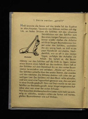1. Steine werden ,,gerollt"