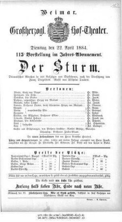 Der Sturm